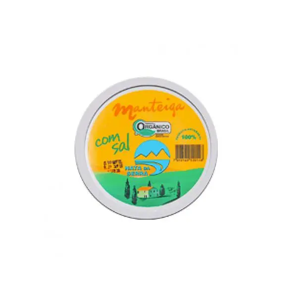 Manteiga Orgânica com Sal - 200g