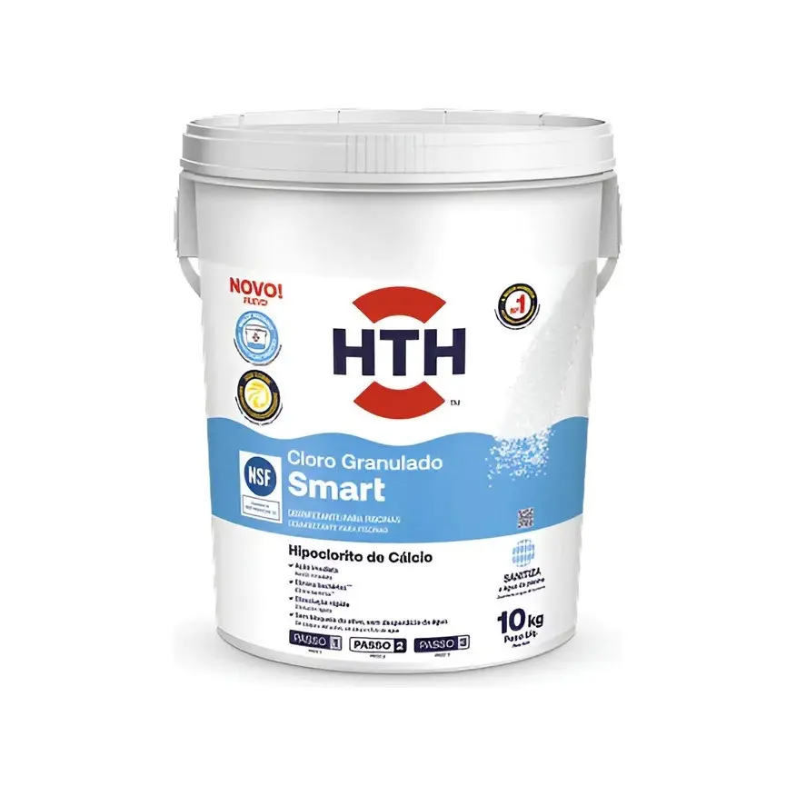 Cloro Hipoclorito 40% HTH Smart Balde 10kg