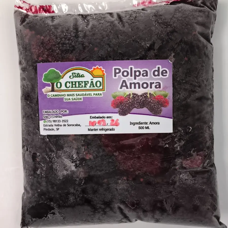 Polpa de Amora Congelada 500g